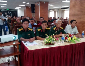 Ban chỉ huy E174- Bộ CHQS tỉnh Tây Ninh về dự họp mặt ngày truyền thống với CCB E174-Tại TP.HCM